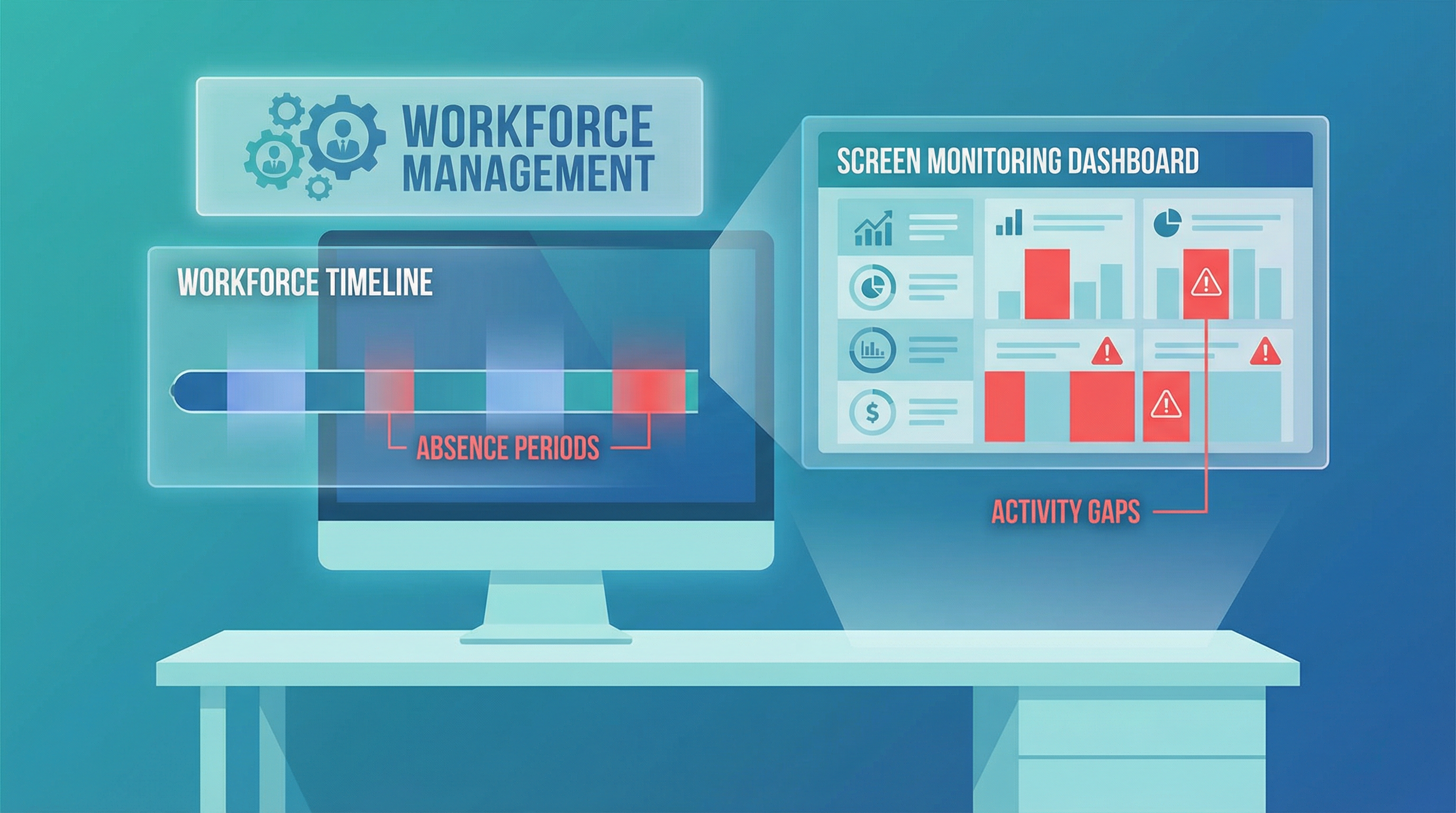 Catching Mid-Shift Disappearances: How Screen Monitoring Reveals Hidden Productivity Gaps